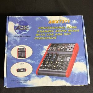 Mixer missing USB cable like new Audio 2000's AMX7311 musician instrument
